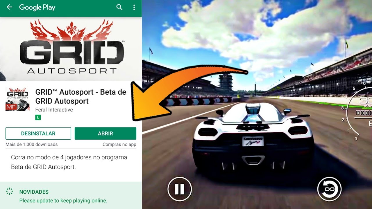 GRID Autosport – Beta Sign Up (Android)